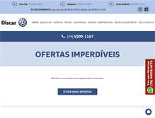 Tablet Screenshot of discar.com.br